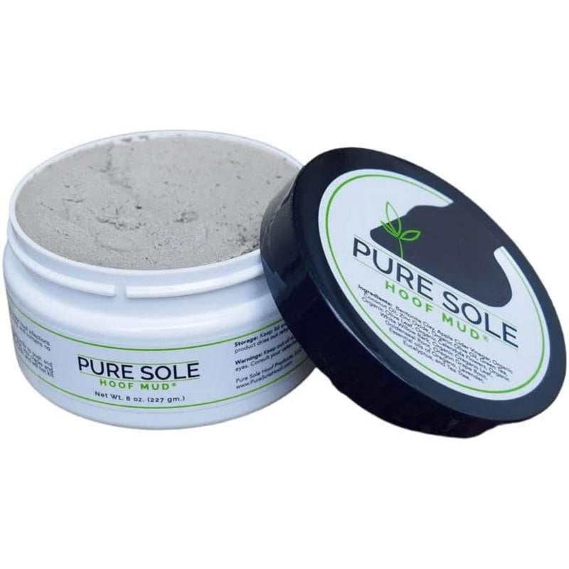 Thrush Treatment for Horses - Pure Sole Hoof Mud in 8 oz. Jar and 7 oz. Hoof Putty Wax Bundle - PawsPlanet Australia