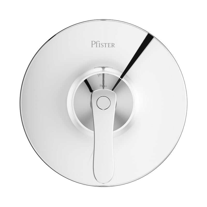 Pfister Weller Tub & Shower Valve Only Trim, Valve Not Included, 1-Handle, Polished Chrome Finish, R891WRC