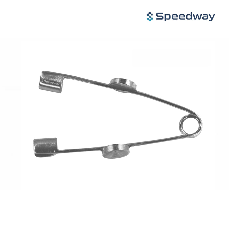 Alfanso Eye Speculum I Stainless Steel I (1, Solid Flat 50 mm) 1
