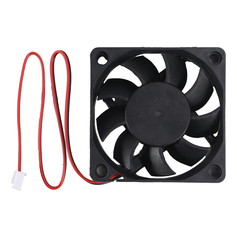 4PCS 60mm Fan 24V DC 0.10A 6015 Brushless Cooling Fan 2pin 60x60x15mm Computer CPU Heat Sink Cooling Cooler Fan 6015 24V