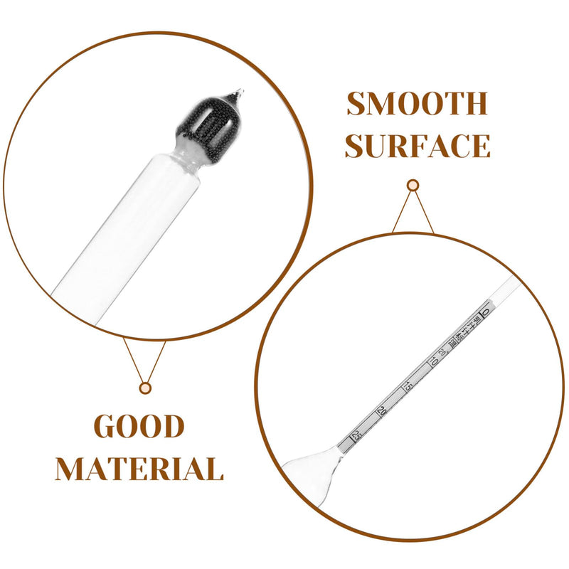 MAGICLULU Lactometer Hydrometer Milk Density Tool Maple Syrup Hydrometer Test Measurement Tool for Goat Milk Supplies