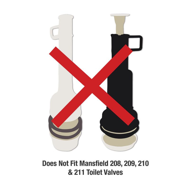 Danco 12052 Toilet Tank Lever, Matte Black Straight Handle