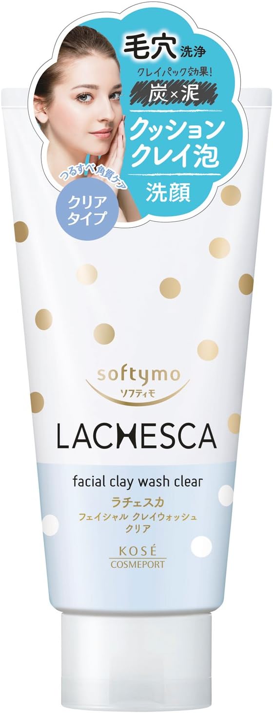 KOSE Softymo Lachesca Clay Wash, Clear - NewNest Australia