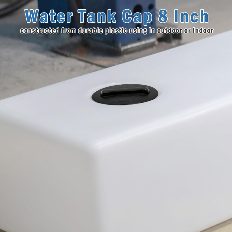 8" Water Tank Lid Replacement Male Threaded for Agricultural Industrial Water Storage Tank Part# 3522120