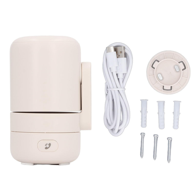 Walfront Security Camera, 360 Degree Rotation Triggering Alarm Smart Home Surveillance Camera 5V, with Smart Area Monitoring and Clear Imaging, for APP Compatible Scope
