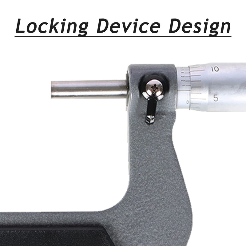 WFLNHB 2-3" Accuracy Outside Micrometer 0.0001" Carbide Tipped for Accuracy Measurement Work