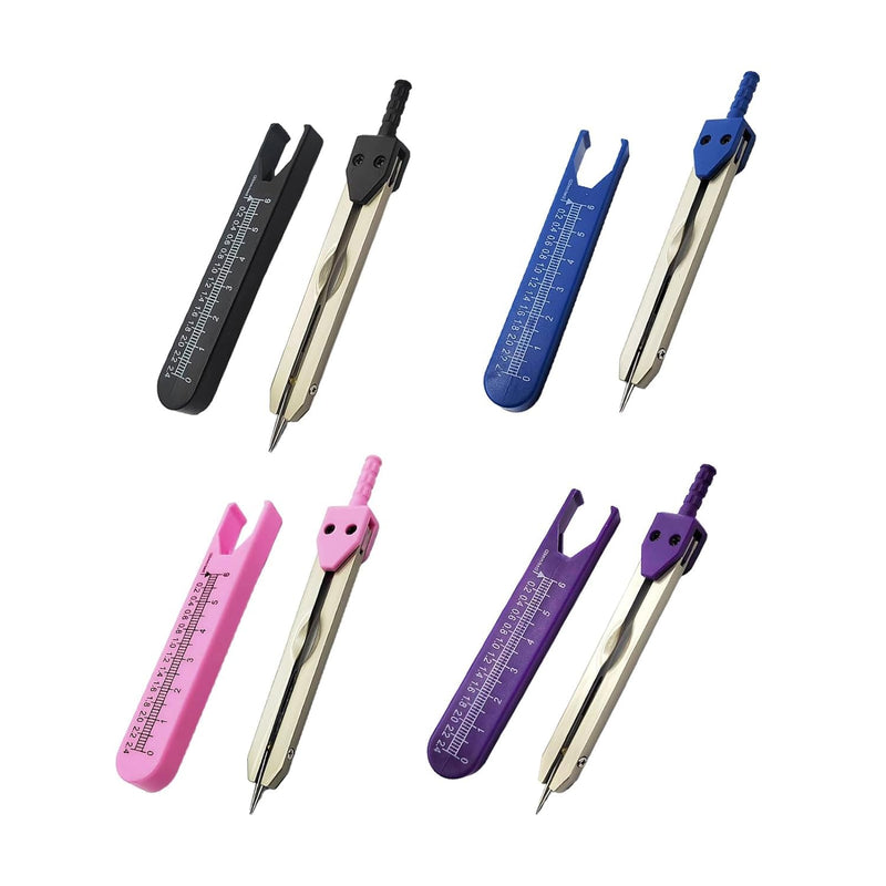 Purple EKG Calipers Measuring Tool, ECG Calipers Measuring Tool,Caliper Divider for Measuring Electrocardiographs Nurse Or Doctor Electrocardiogram Measuring Tool for Nursing,Calipers,Digital Calipers