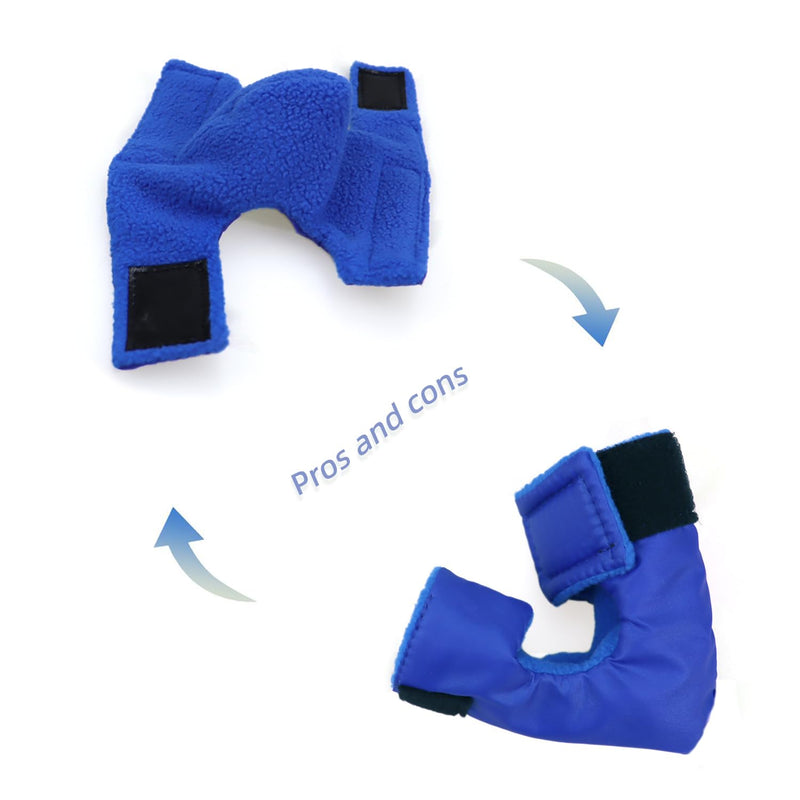 1 Pair of Water Resistant Rabbit Socks for Sore Hocks Elbow Protective for Bunny Recovery and Relief Wound Pain Waterproof - PawsPlanet Australia