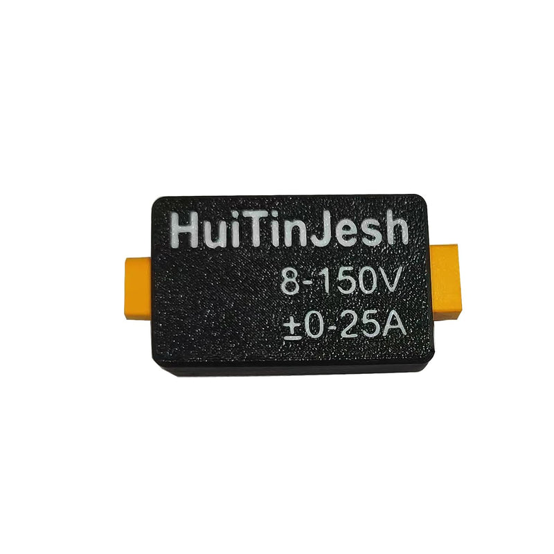 8-150V 25A Power Meter, with XT60 Interface LCD Display | LIPO Battery Tester, RC Voltage Capacity Power Analyzer, Battery Voltage Capacity Tester