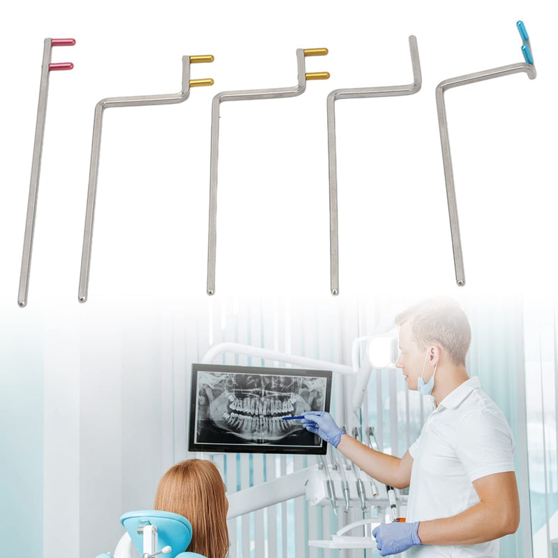 Dental X Ray Positioning Indicator Aligning Arm Bite Wing Stainless Steel Heat Resistant Autoclavable Sturdy Dental Supply