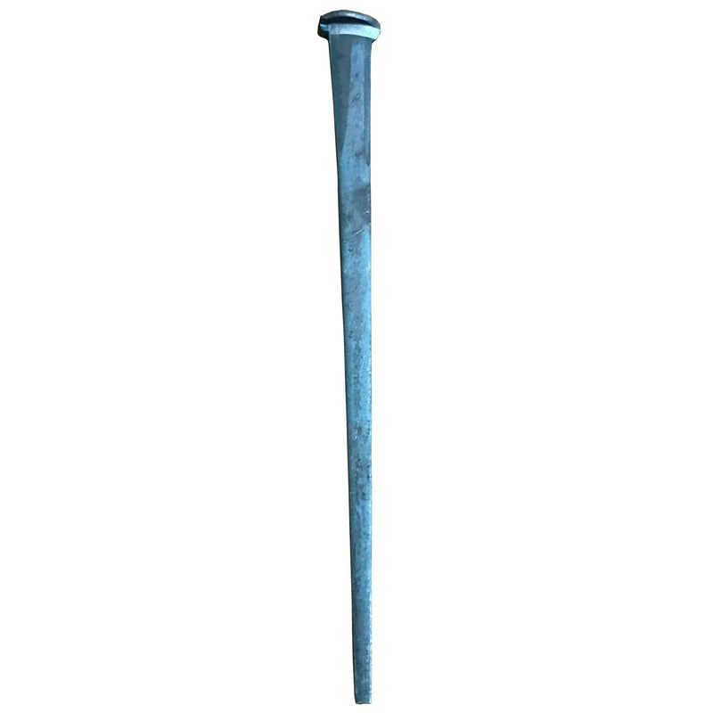 6"- Steel Square Common Rose Head STANDARD-60d Nails (10 Nails)
