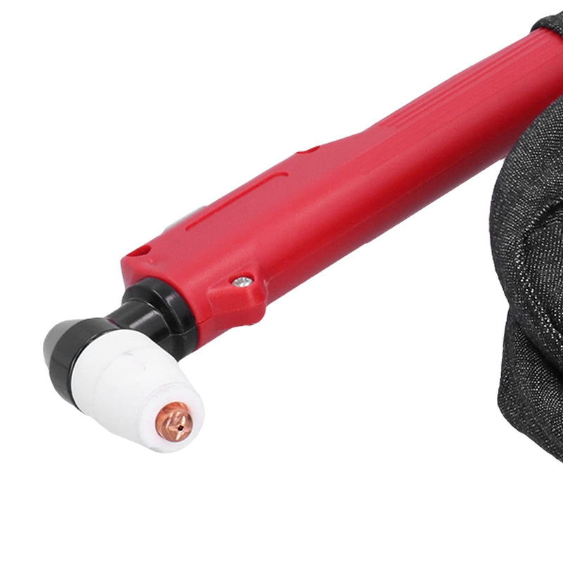 Plasma Cutting Torch PT31 Straight Handle Air Plasma Cutter for 40A 50A Machines Red