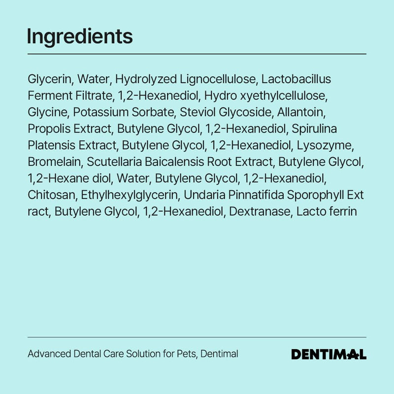 Dentimal Double Action Enzymatic Pet Toothpaste for Dogs & Cats, with Pear Stone Cells to Clean Teeth, Remove Plaque & Tartar, Freshens Breath, Gum Care, Safe for Puppies and Kittens, 2 fl oz