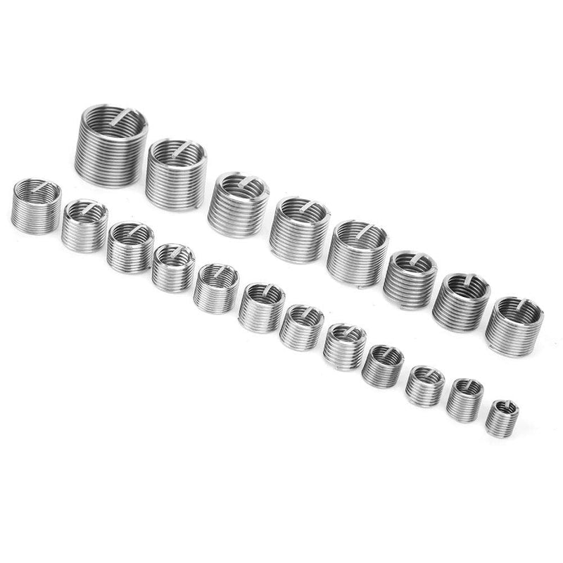 Thread Repair Tool, 300 Pcsset M6- Stainless Steel Metric Thread Repair Insert Kit Hardware Parts for Car Thread Repair, Tapping Inserts