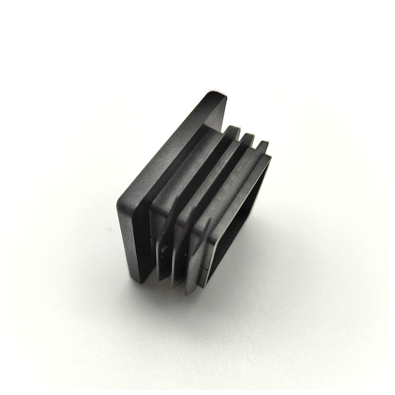 8 Pack 1 3/4 Inch (45mm) Square Plastic Plugs, Insert End Caps for Square Tubing Post 1 3/4 inch-8pcs