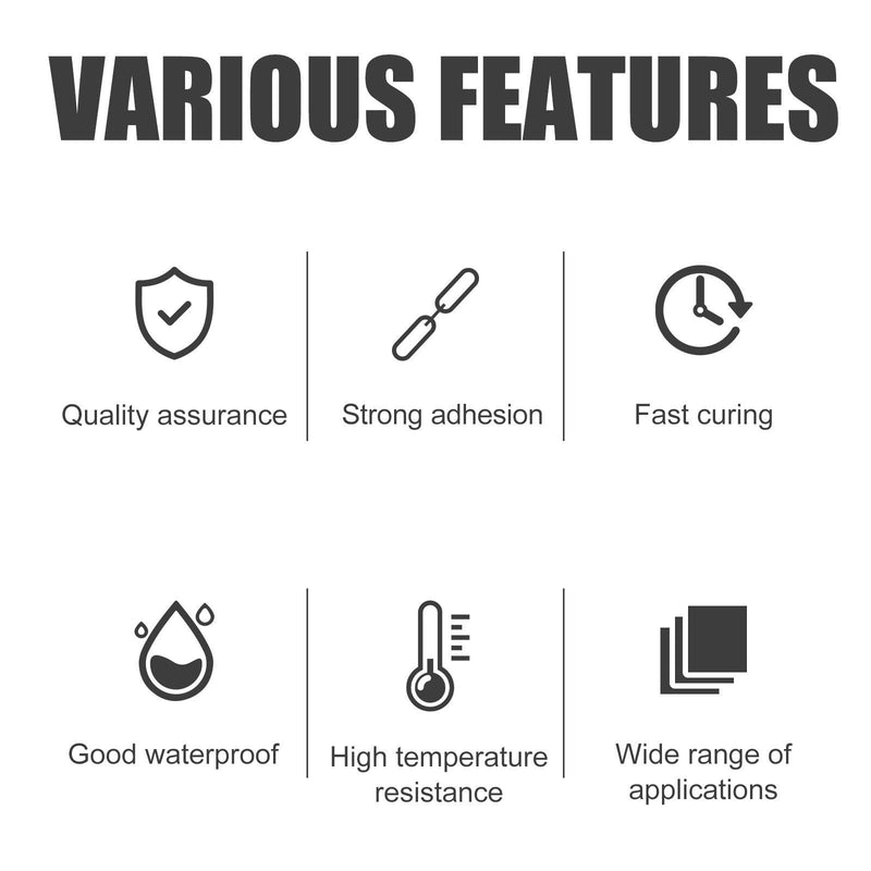 Jue Fish Glue, Welding High-Strength Oily Glue, Jue-Fish Welding High-Strength Oily Glue, Multifunctional Glue, High-Strength Oil-Based Welding Adhesive, for Plastic, Metal, Ceramics, Wood Etc (2PCS) 2PCS