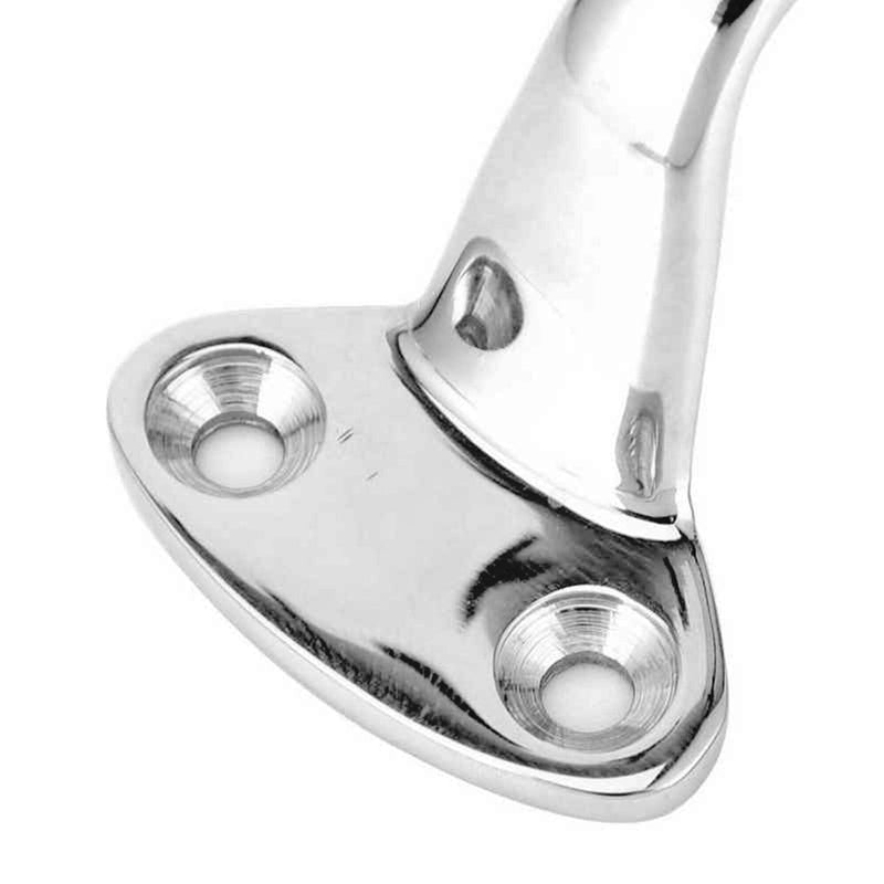 1/2Pack Boat Kayak Canoe Grab Handle, 6inch/150mm Heavy Duty Marine Grade Stainless Steel 316 Cleat Door Grab Handle Pull Handrail w/Fasteners (1) 1