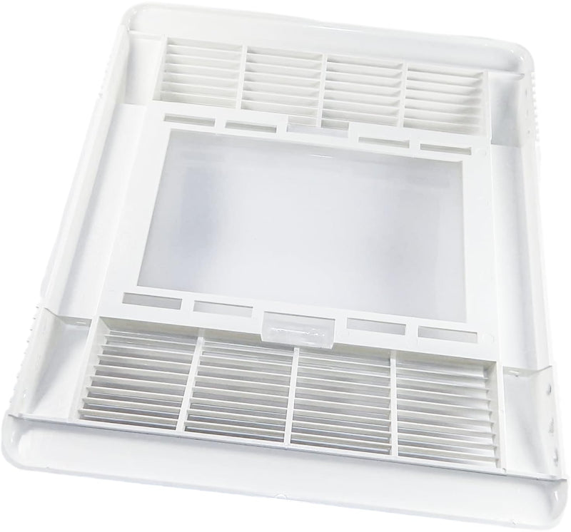 85315000 Replacement Ventilation Fan Grille Lens for Broan Nutone 763RL 769RL Bathroom Vent Exhaust Fan Cover Replacement Parts Grille and 1PC Lens