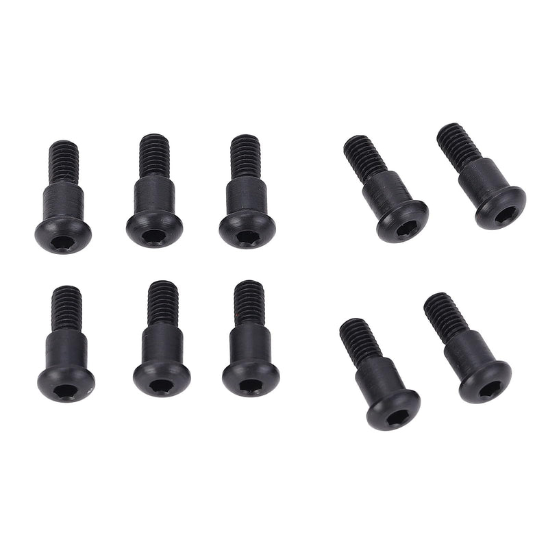 10Pcs Hex Button Shoulder Screw, for SCX10 M3x4x10mm Stainless Steel Hex Socket Button Shoulder Screw