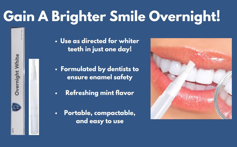 Oral PRO| Overnight Teeth Whitening Pen, Fast Acting, Instant Results, Teeth Stain Eraser, Easy Use, Brighter Teeth in only 7 Days