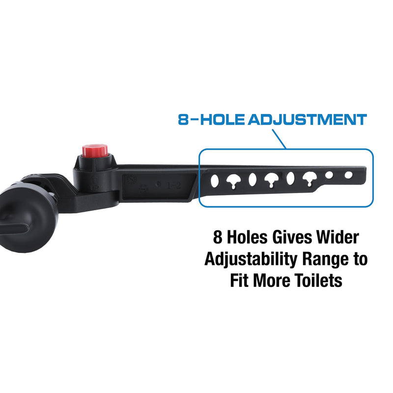 Danco 12052 Toilet Tank Lever, Matte Black Straight Handle