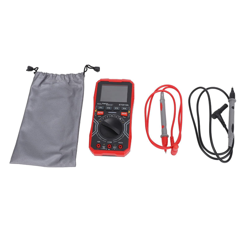 Portable 2 in 1 Handheld Digital Oscilloscope and Multimeter with 1MHz Bandwidth, 2.5Msps High Speed Sampling, Auto Sleep Function for Field Diagnostics and Electronics Testing by Professionals