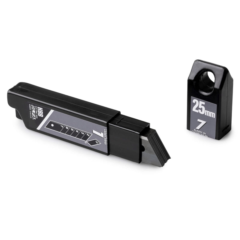 OLFA 25mm Ultra-Sharp Black Snap-Off Blades (HBB-20B) - 20 Blades
