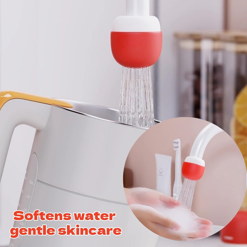 2Pcs Small Mushroom Faucet Filter Portable Bathroom Faucet Sink Water Filter Travel for Kitchen and Bathroom Sink Easy Install Purification