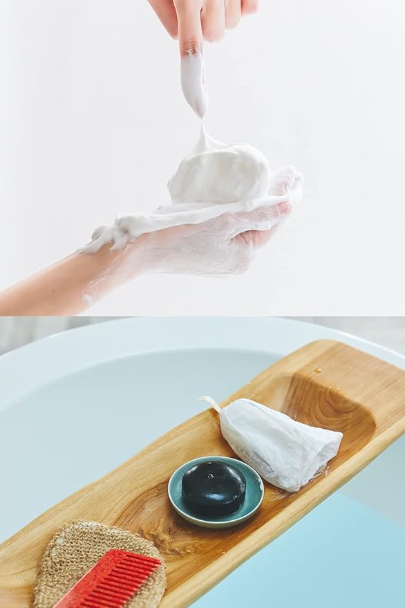 Akuraizu Foaming Net / Net, Foaming Dense Foam, Chunky Time-saving, Pores, Blackheads, Care, Rinse Horny Care, Easy Mokomoko - NewNest Australia