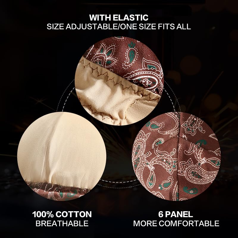Fullsheild Reversible Welding Cap OneSize Flame Resistant Cotton Welder Hat Hood FR High Crown 3 pcs One Size Multicolor-3pcs