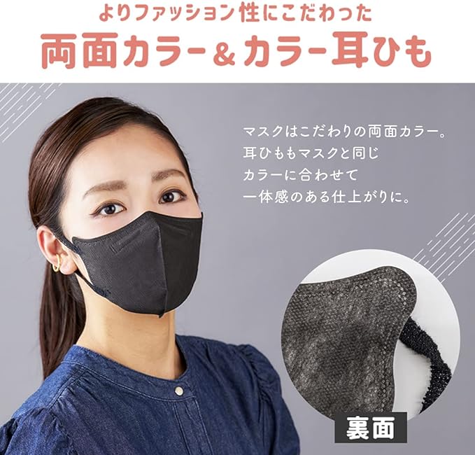 Iris Ohyama RK-D30MG Mask [Set of 3] 3D Mask, Regular Size, 30 Pieces - NewNest Australia