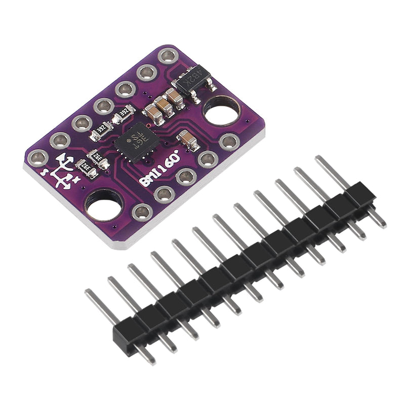4PCS GY-BMI160 Module GY-BMI160 6DOF 6-axis Sensor Module Gravity Sensor Accelerometer Gyroscope Acceleration Gravity Sensor IIC I2C SPI 3-5V
