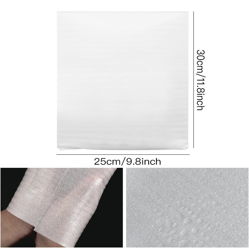 Foam Wrap Sheets Cushion Foam,100 Pack Foam Wrap Sheets Cushioning For Moving, Shipping, Packaging, Storage-Safely Cushion Wrap For Dishes, Furniture, Glasses, Plates,Cups(12 x 10 Inch B)