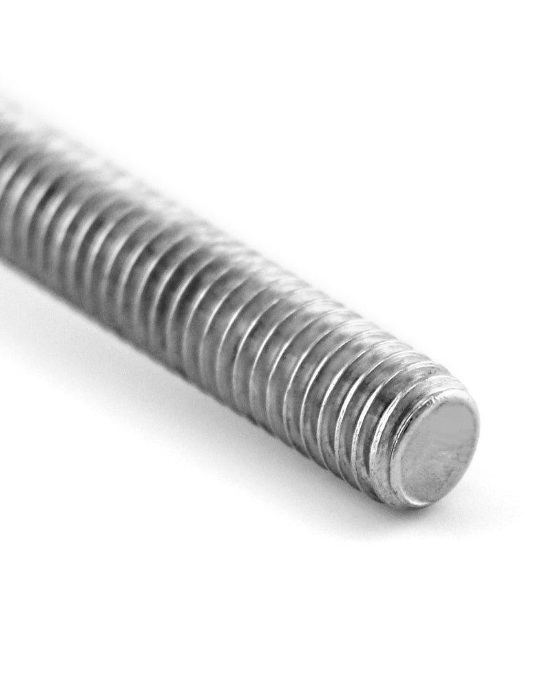 QWORK Threaded Eyebolts, 20 Pack 1/4" x 2" Long Stainless Steel Marine Grade Shoulder Eye Bolt 1/4" x 2"