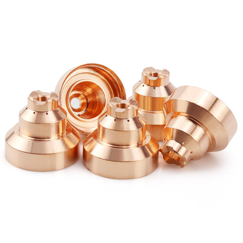 5pcs 212730 Plasma Drag Shield Cap Fit for Miller 60A ICE-60T/TM ICE-80CX ICE-80T/TM ICE-100T/TM Plasma Cutting Torch Consumables