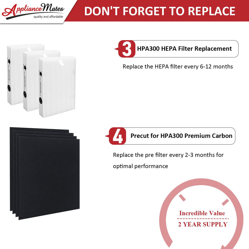 HPA300 Filter Replacement for Honeywell HPA300 Series Air Purifier