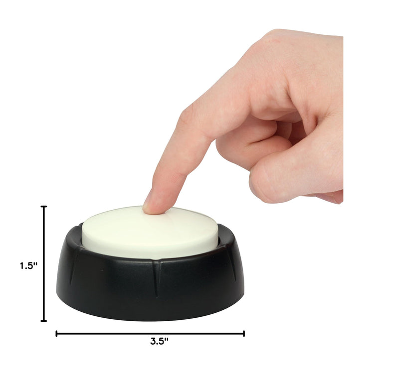 Large Talking Alarm Clock for Blind - Announcing Time, Date and Week of Day. Perfect for Visually impaired, Elderly, Hearing aid (White) White