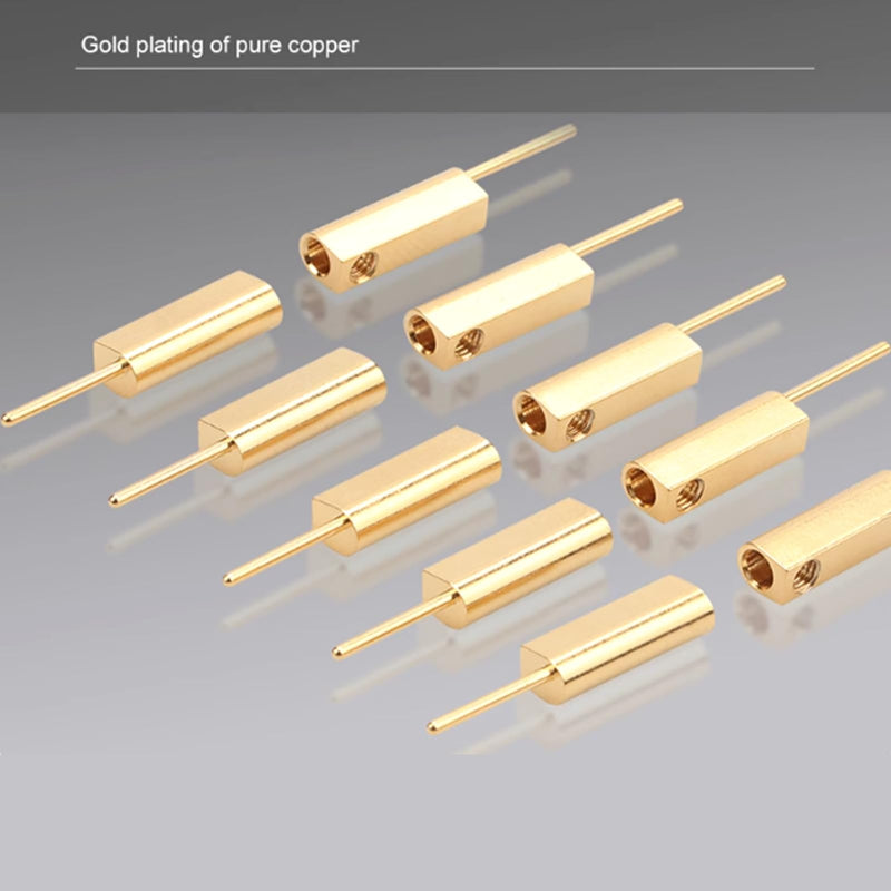 5Pcs M12 4 Pin Female Connector, Field Assembly Wireable Adapter 12mm IP67 Waterproof Straight Sensor A Code Unshiled Industrial Circular Connector for Electric Bicycles PG7 Cable 250V 4A