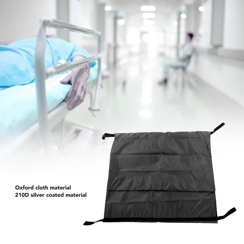 Black Emergency Cadaver Body Bag, Funeral Supplies Cadaver Bag, Oxford Cloth Storage Bag for Feral Transport(10 * 60CM) 150*60CM