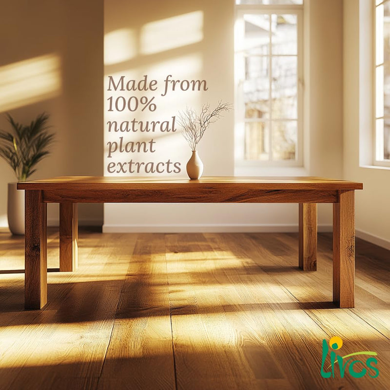 Livos Kunos 244, Natural Wood Oil, Interior Stain and Finish, High Coverage, Easy to Apply, Plant Based, Linseed Oil, Furniture & Flooring Hardwax Oil, Made in Germany (250mL, 426 - Elm Grey) 8.45 Fl Oz (Pack of 1)