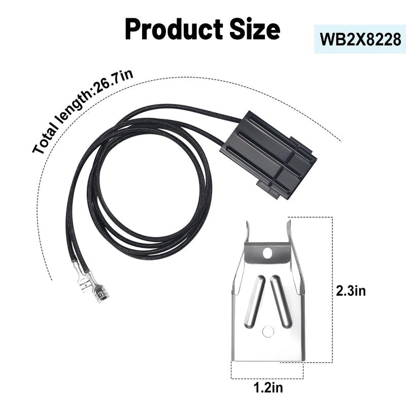 WB2X8228 Element Range Receptacle Wire Kit Compatible with G-E Elec-tric Hot-Point Ranges Replaces AP2013499, PS242972-2 Pack 2