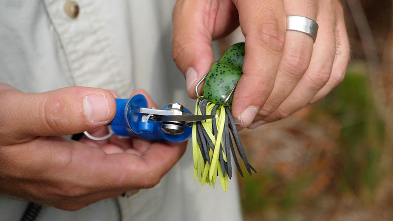 CUDA 5.25" Titanium Bonded Mini Snips Compact Durable Fishing Braid, Mono & Fluorocarbon Cutter for Saltwater & Freshwater Use with Internal Spring