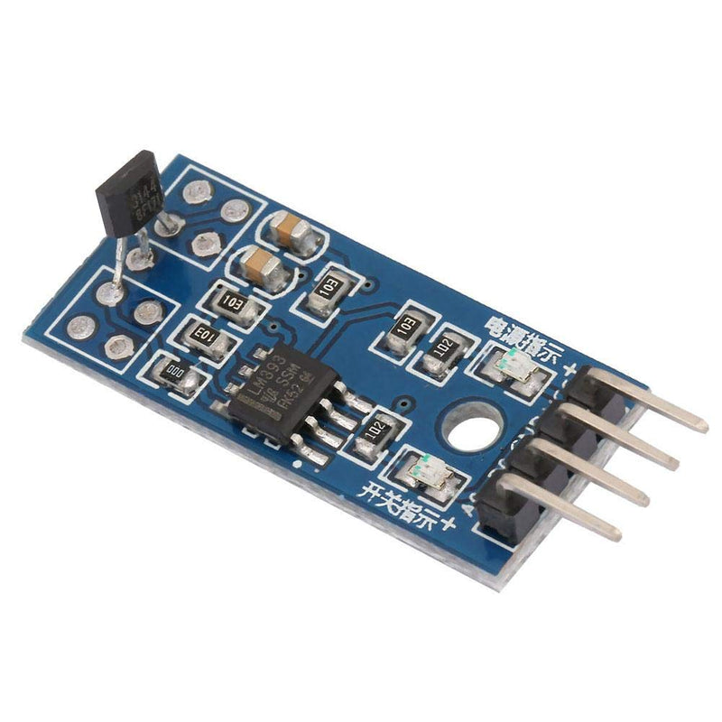5PCS 3144E Hall Effect Sensor Magnetic Sensor Module Counting Sensor Magnetic Detector T104