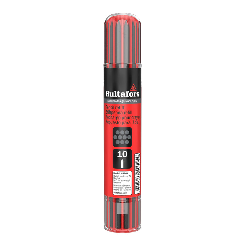 Hultafors Tools 650110 Dry Marker Refills HRD G*, Graphit 10 Count (Pack of 1)
