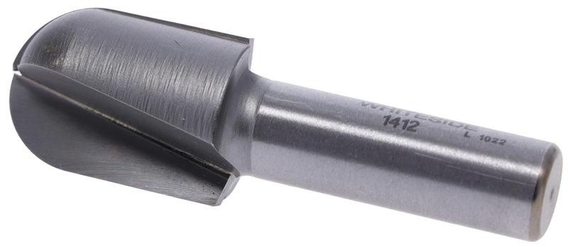 Whiteside Router Bits 1412 Round Nose Bit with 7/16-Inch Radius, 7/8-Inch Cutting Diameter and 1-1/4-Inch Cutting Length