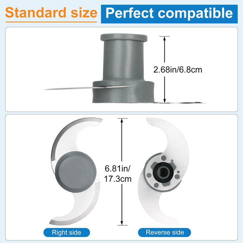 27055 Replacement S Blade Compatible with robot coupe R101, R2, R2N, R2B, R2U Commercial Food Processor, S Smooth Blade Assembly, 1 Year Warranty - NewNest Australia