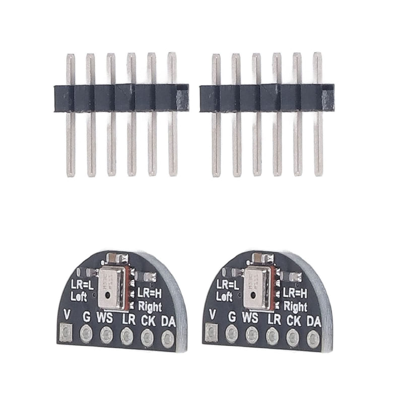 Microphone Module , I2S Interface Mic Modules Component MEMS MSM261S4030H0 2 Sets Adjustable Frequency Low Power Comsumption for Development Board