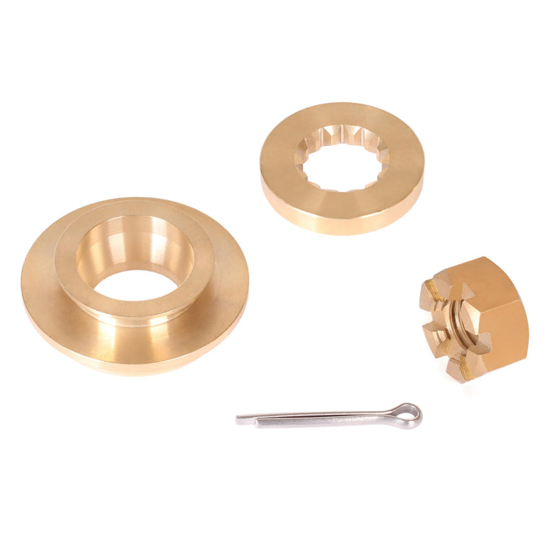 Boat Engine 0335420 766478 335420 Thrust Bushing, 0323943 777998 Spacer, 0319891 778000 Prop Nut, 0320785 Cotter Pin for Evinrude Johnson OMC BRP 20HP 25HP 30HP 35HP, 0175268 Propeller Hardware Kits