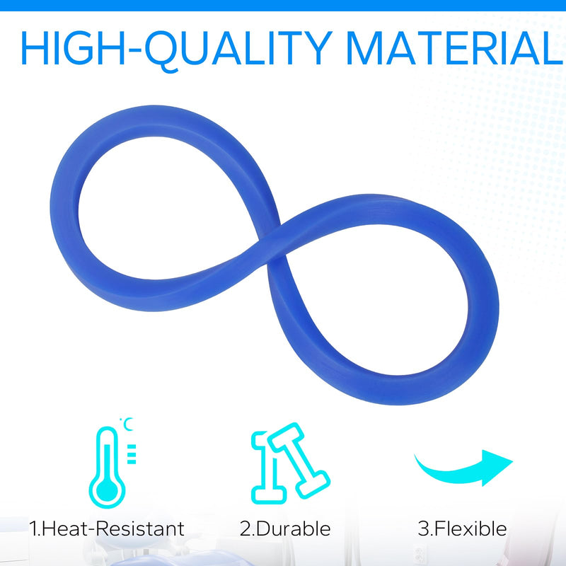 1730 Door Gasket Compatible with Tuttnauer Valueklave Autoclave - Parts for Tuttnauer Machine | Replacement Autoclave Door Gasket Part #02610020, for Tuttnauer 1730E, 1730EK, 1730M, 1730MK & Valueklave 1730MKV Autoclave