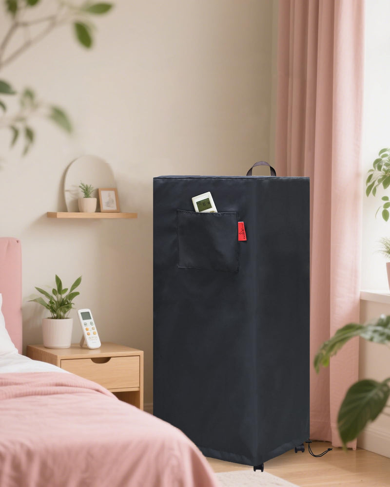 Indoor Swamp Cooler Cover,Evaporative Air Cooler Portable Air Conditioners Cover Fits MEPTY, PNTCK, Feculs, Uthfy, FLOWBREEZE, COOLECH, AEROZY, VAGKRI (14" × 14" × 32") 14" × 14" × 32"